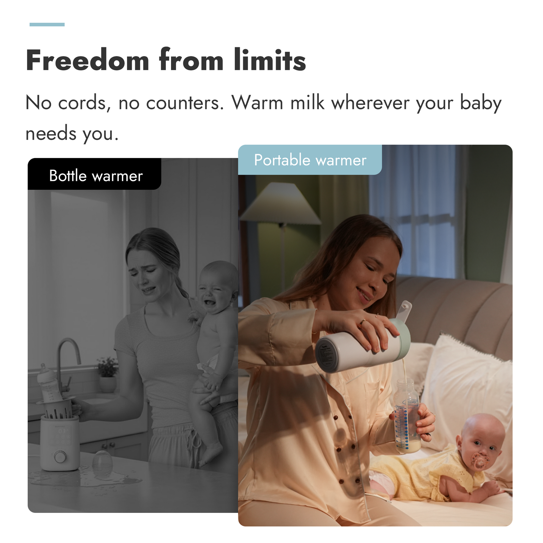 Papablic Portable Bottle Warmer & Sterilizer