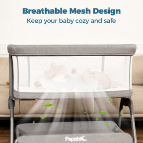 Papablic Baby Bedside Bassinet