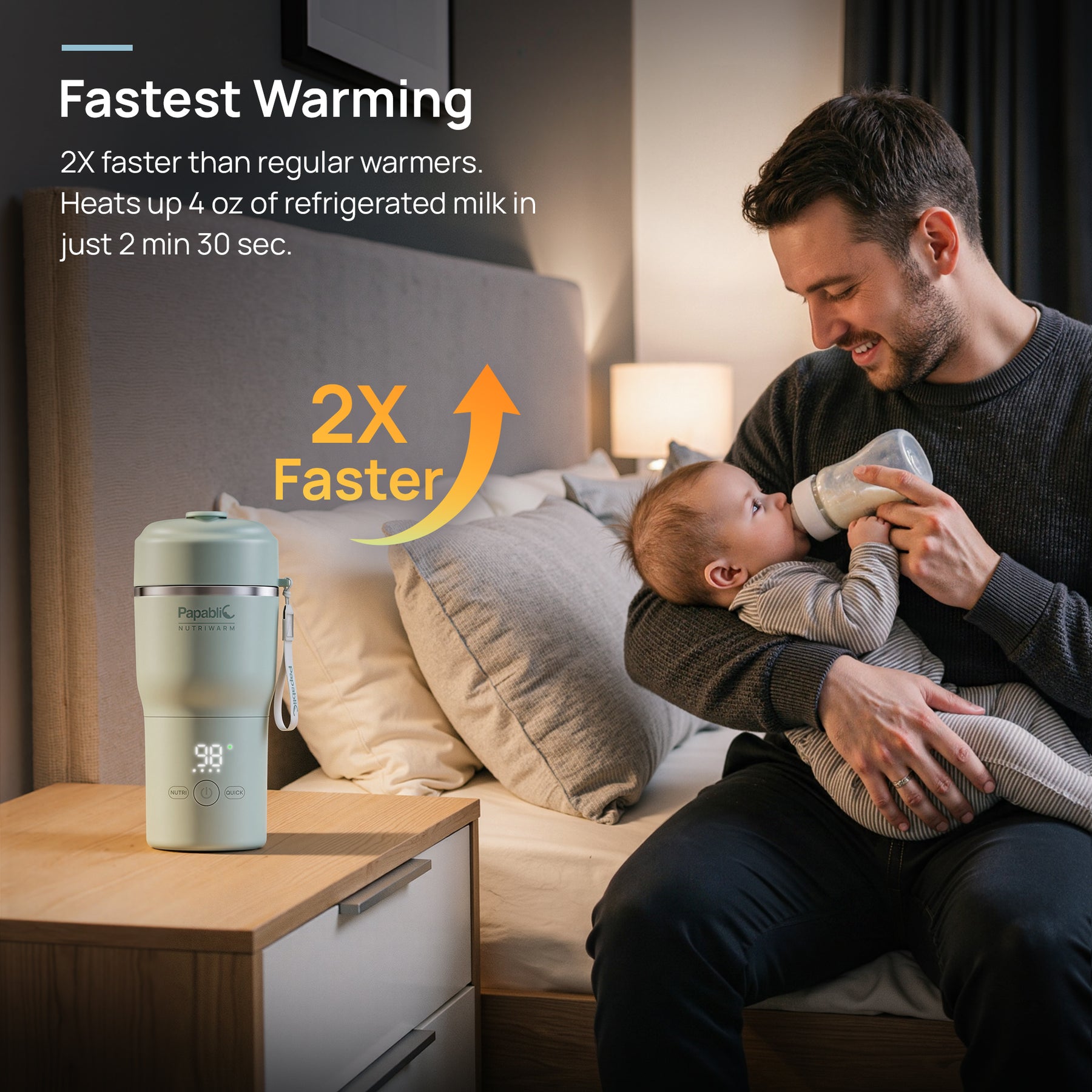 Papablic NutriWarm™ Portable Bottle Warmer