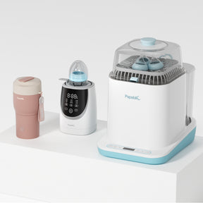 Baby Bottle Washer & Portable Bottle Warmer & NutriWarm™ Swirlable Bottle Warmer Set