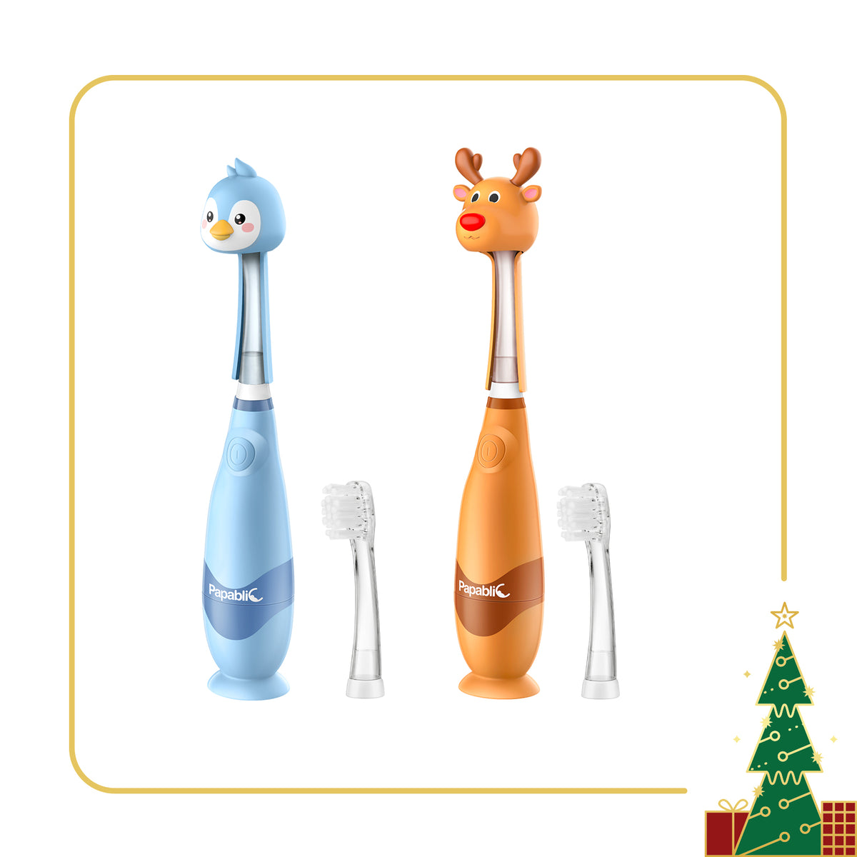 Pippin, Ruby Sonic Electric Toothbrush Set