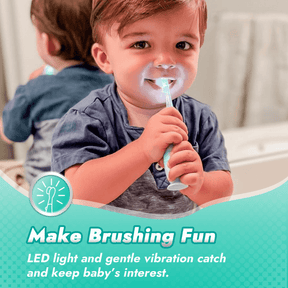 Jo Toddler Sonic Electric Toothbrush for Ages 1-3 Years
