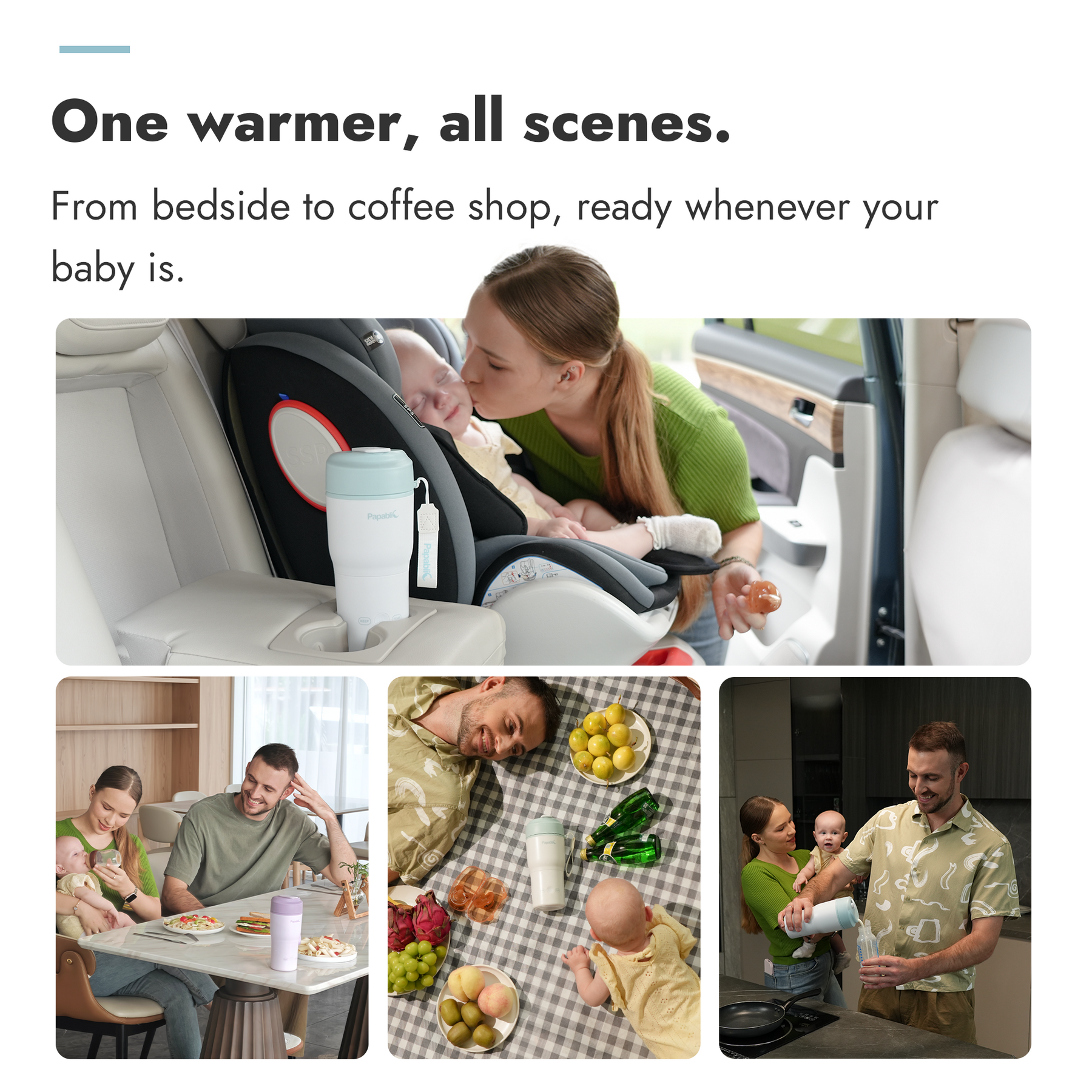 Papablic Portable Bottle Warmer & Sterilizer