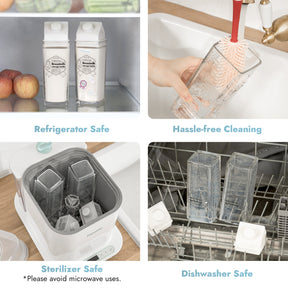 Glass Breastmilk Storage Bottle