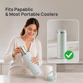 Papablic Stainless Steel Breast Milk Storage Bottles (4-Pack)