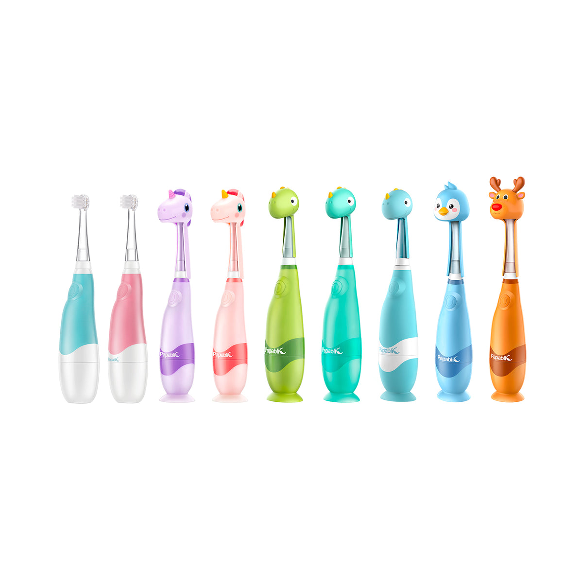 Papablic Baby/Toddler Toothbrush Set