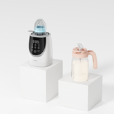 NutriWarm™ Swirlable Bottle Warmer & Glass Mixing Pitcher Set