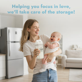 Glass Breastmilk Storage Bottle