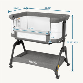 Papablic Baby Bedside Bassinet