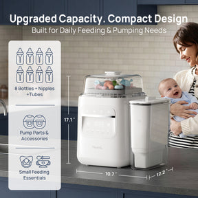 Papablic SafeguardPlus™ Baby Bottle Washer System