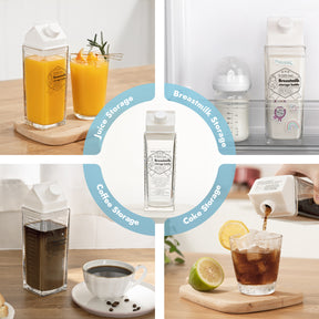 Glass Breastmilk Storage Bottle