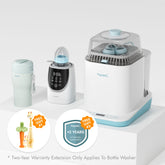 Baby Bottle Washer & Portable Bottle Warmer & NutriWarm™ Swirlable Bottle Warmer Set