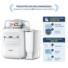 SafeguardPlus™ Baby Bottle Washer System New
