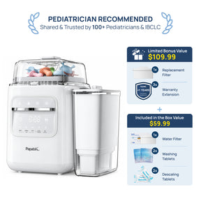 SafeguardPlus™ Baby Bottle Washer System (P8Plus)