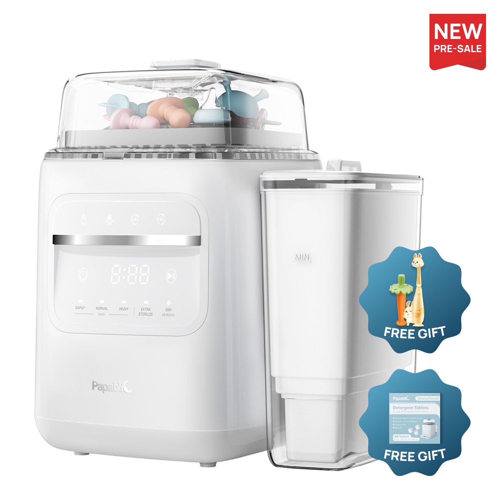 Run an all-in-one wash system reduce handling, missed steps, and rewash cycles Run an all-in-one wash system reduce handling, missed steps, and rewash cycles - Papablic SafeguardPlus Baby Bottle Washer System