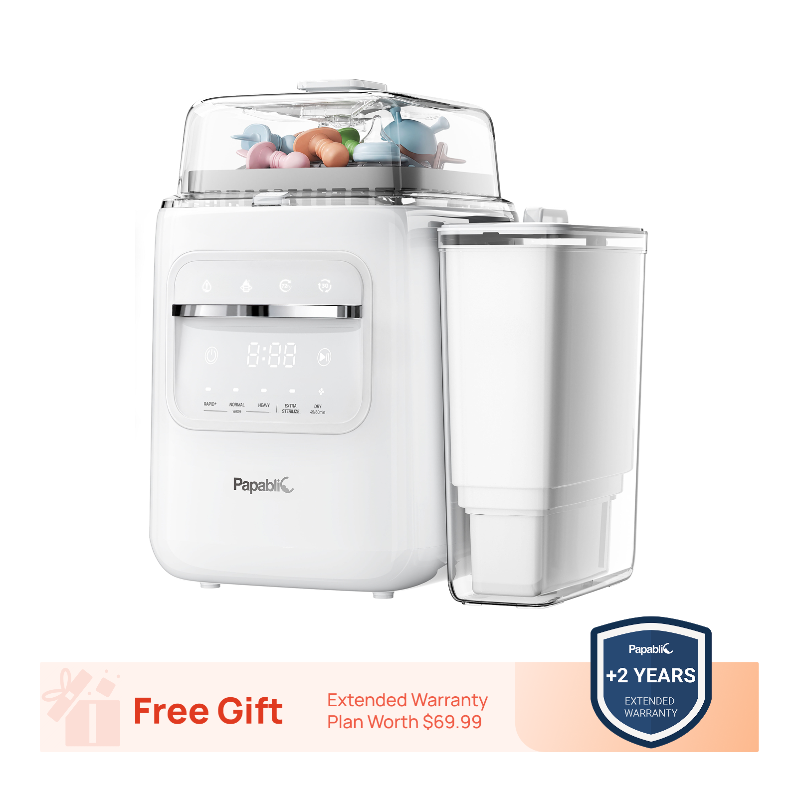 SafeguardPlus™ Baby Bottle Washer System New