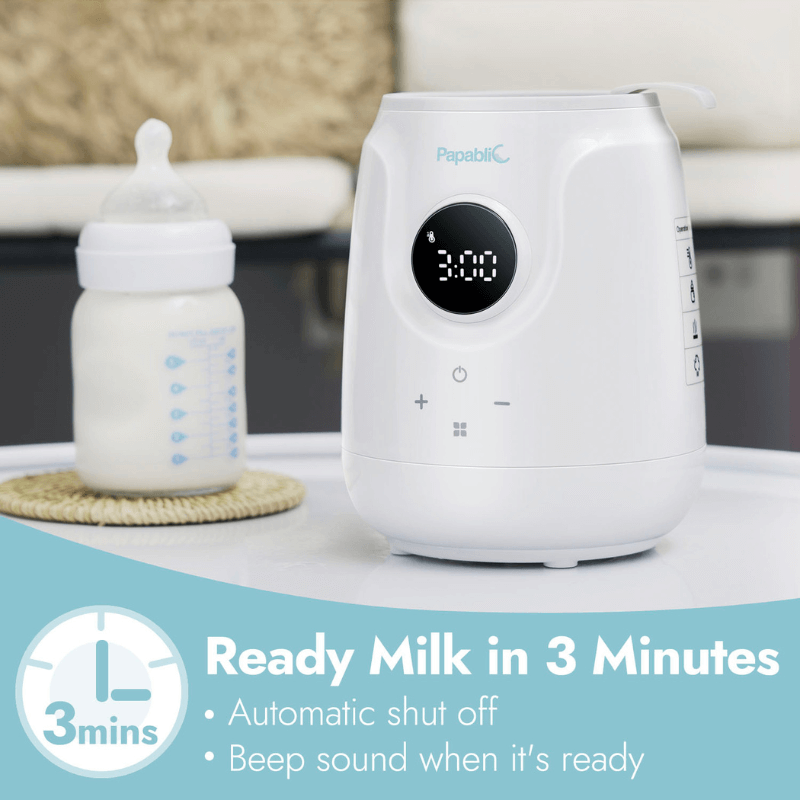 Bottle warmer 2024 automatic shut off