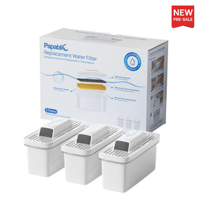 Papablic PurifyClean™ Replacement Water Filter,3 Count