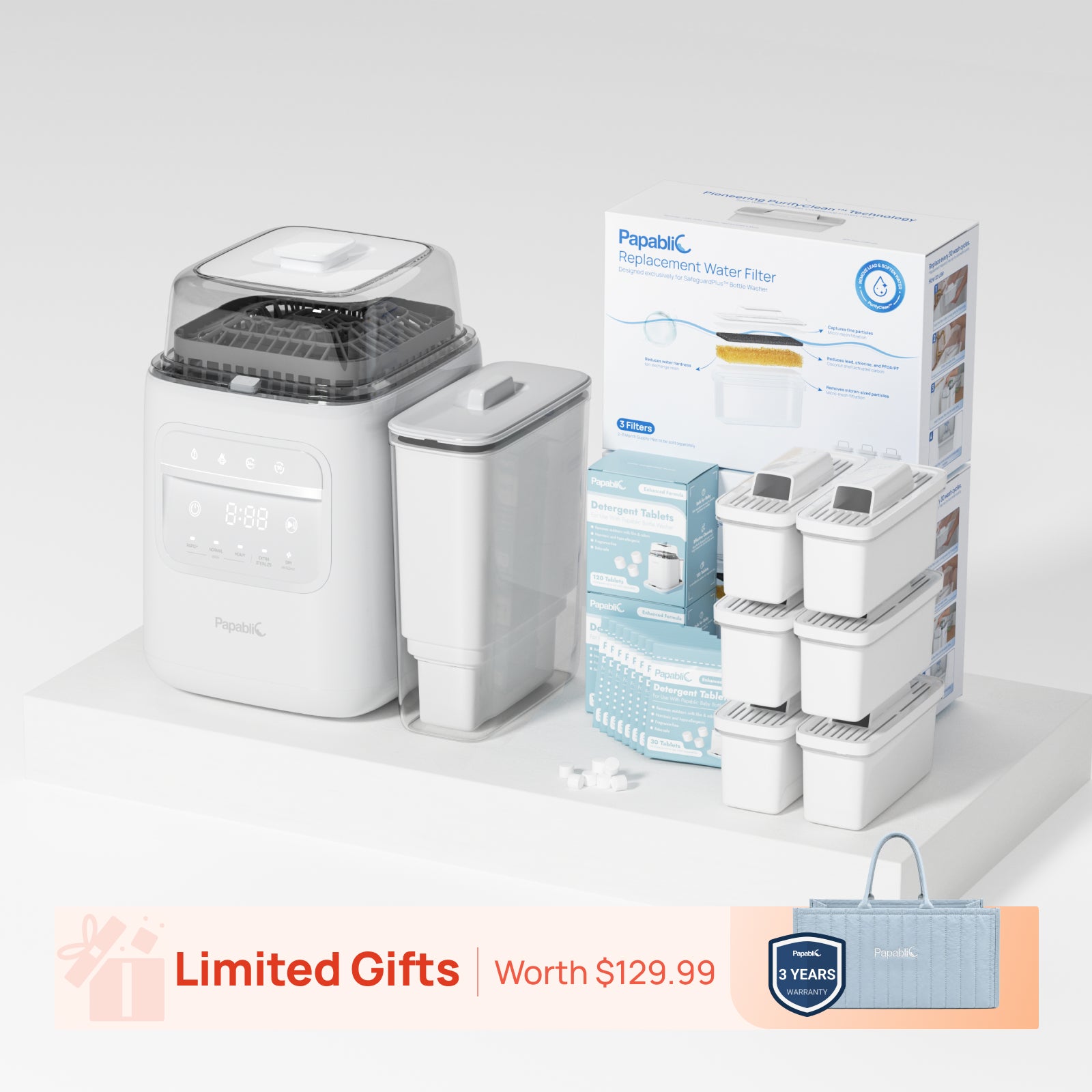SafeguardPlus Bottle Washer+6-Month Maintenance Kit