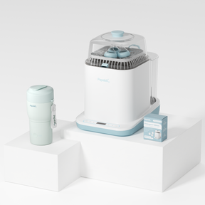 Baby Bottle Washer & Portable Bottle Warmer Set