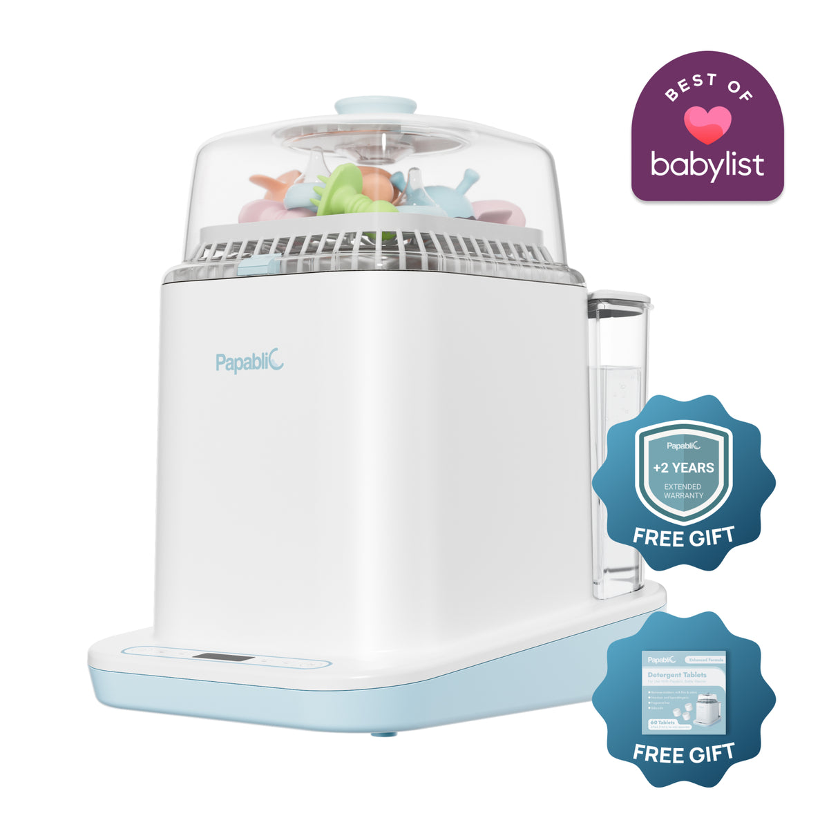 Baby Bottle Washer Sterilizer and Dryer All in One Bottle Cleaner