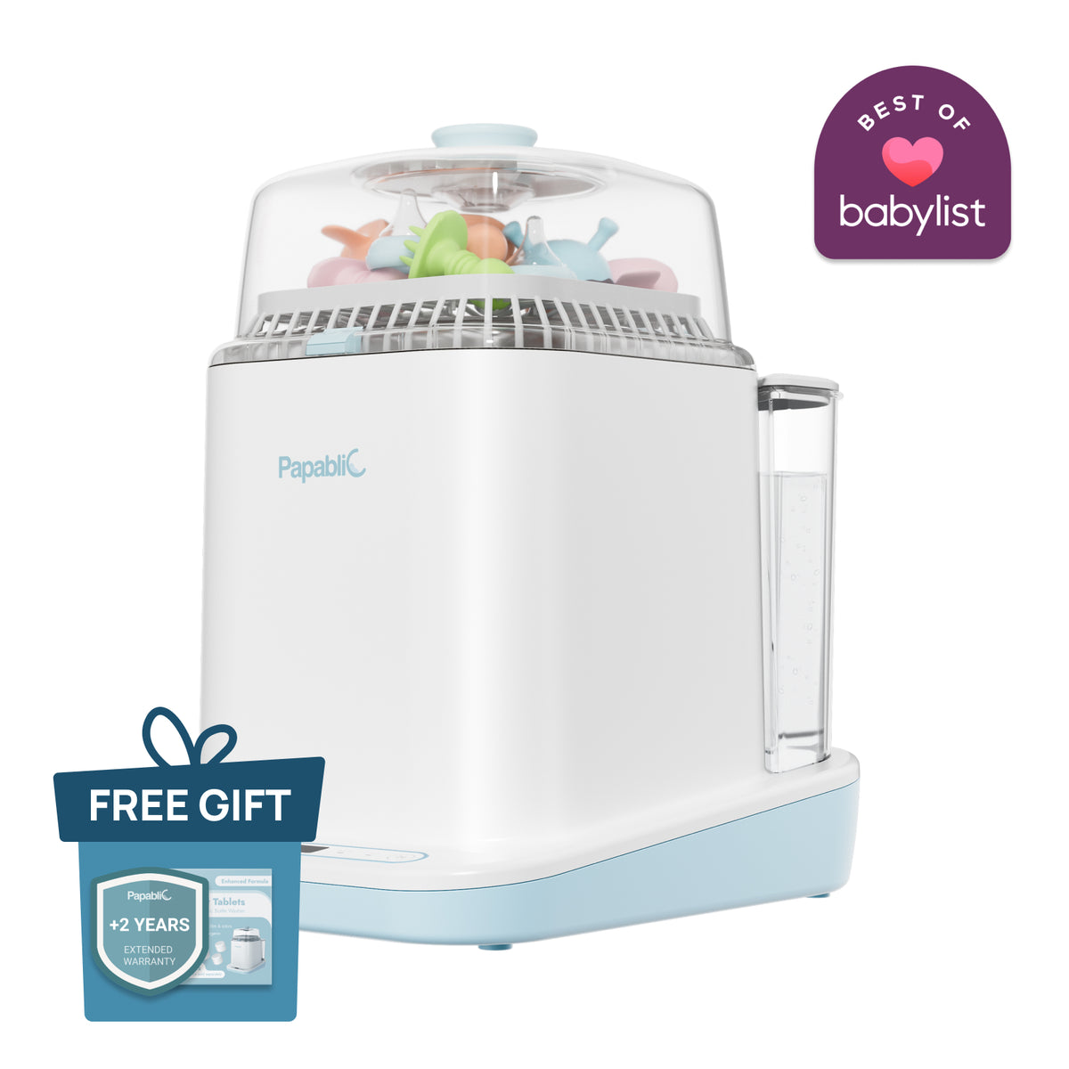 Baby Bottle Washer Sterilizer and Dryer All in One Bottle Cleaner