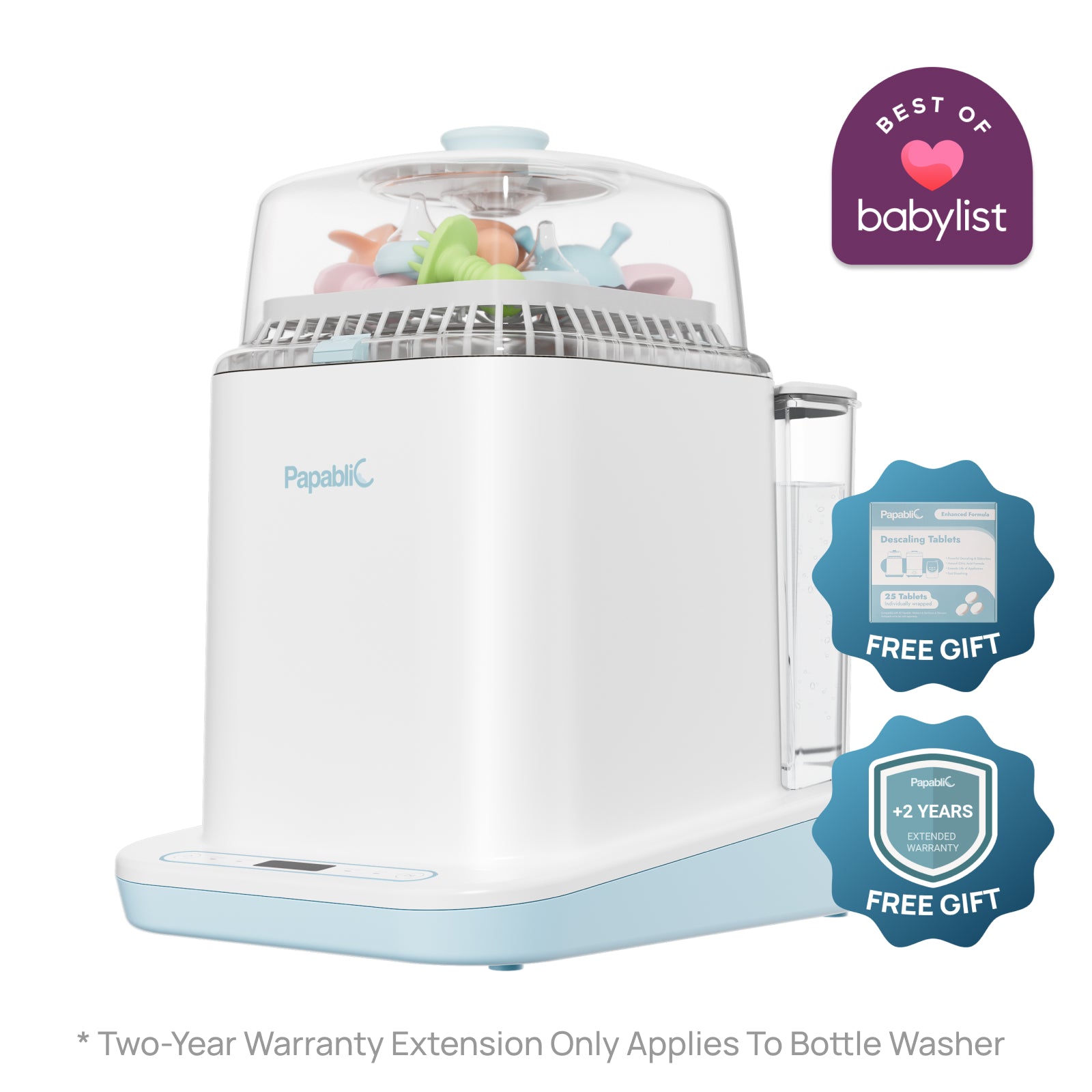 Baby Bottle Washer Sterilizer and Dryer All in One Bottle Cleaner