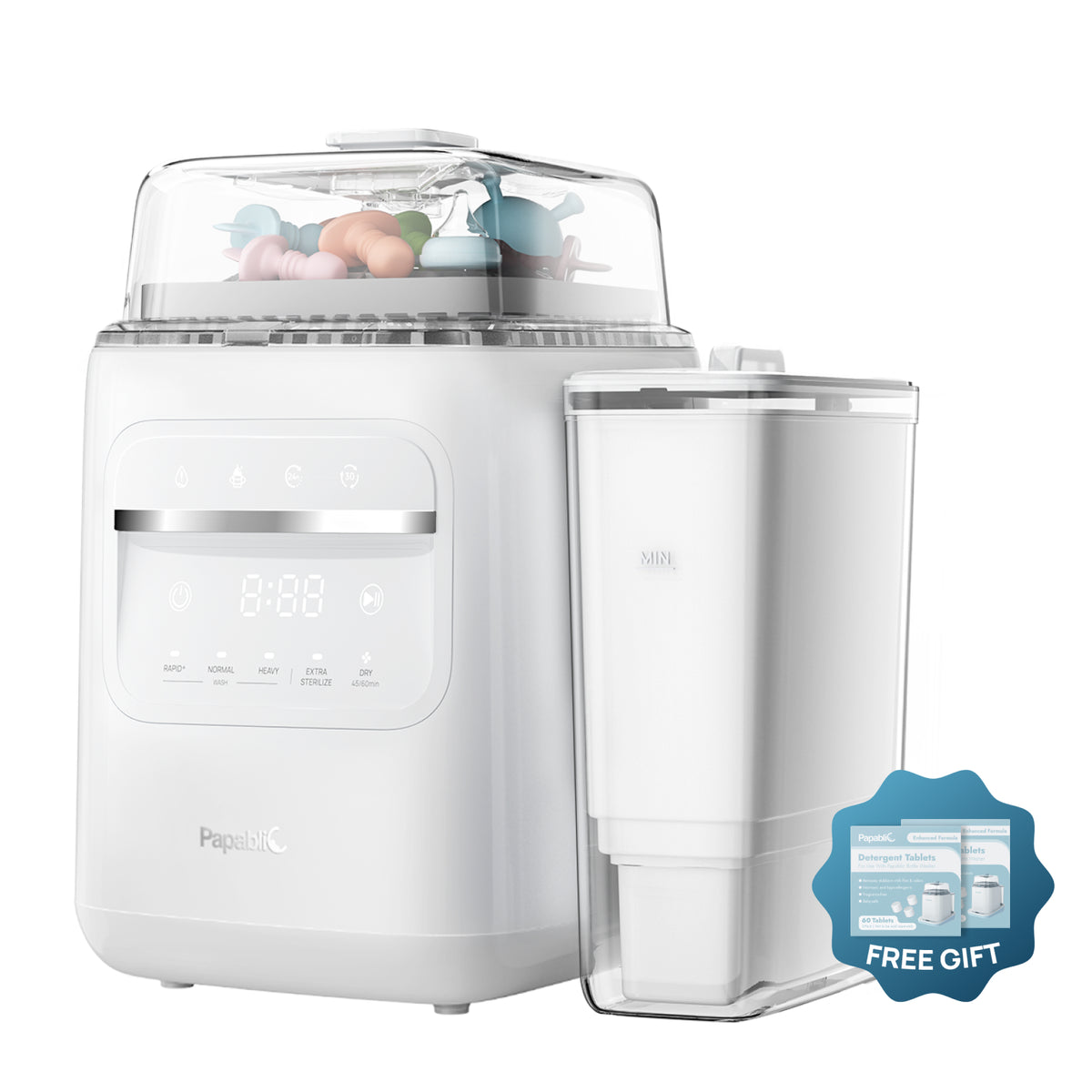 Papablic SafeguardPlus™ Baby Bottle Washer System