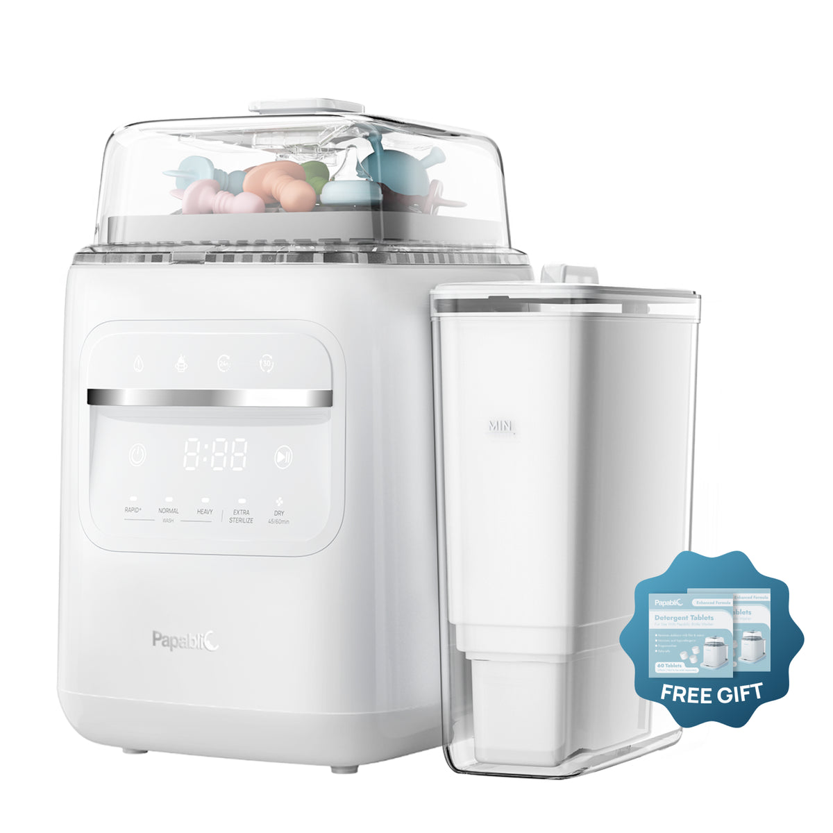 Papablic SafeguardPlus™ Baby Bottle Washer System