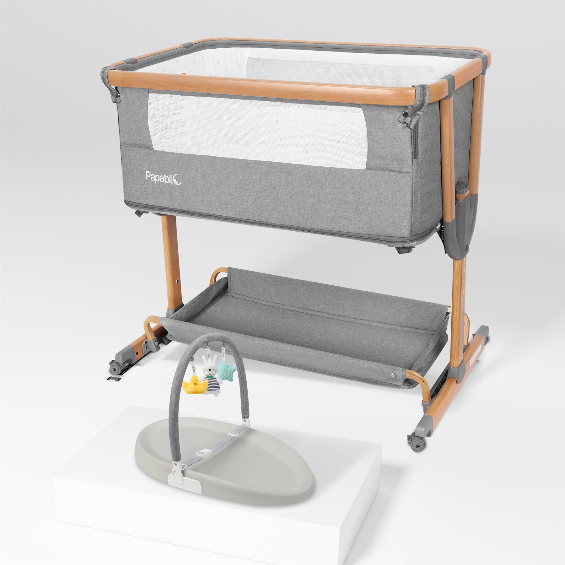 4-in-1 Baby Bassinet & Baby Changing Pad Set