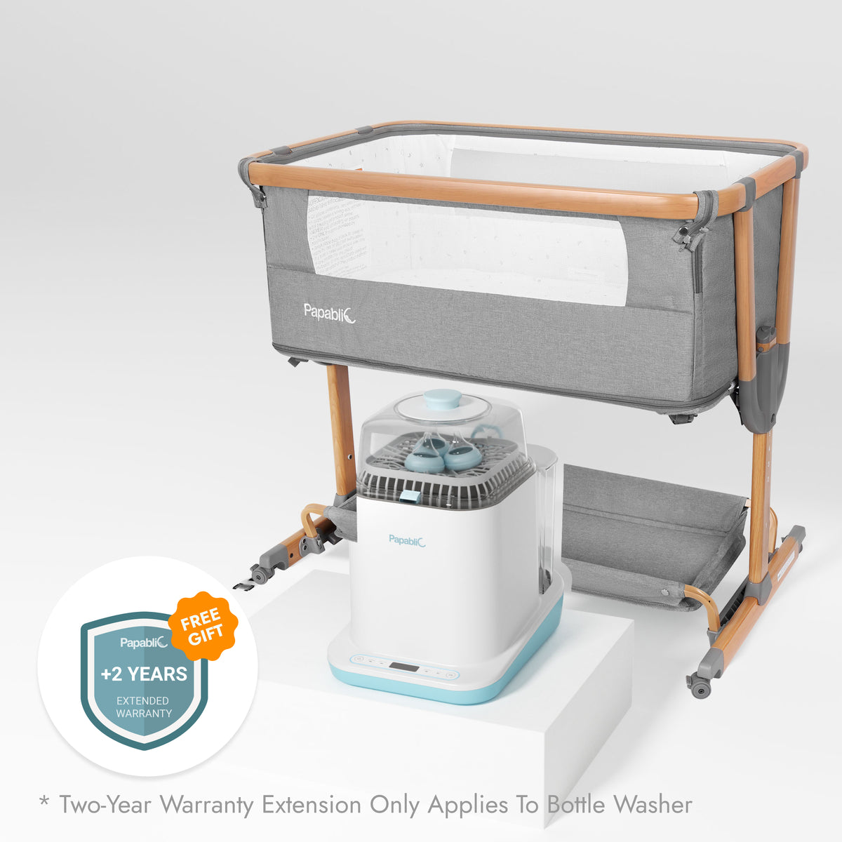 Baby Bottle Washer & 4-in-1 Baby Bassinet Set