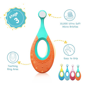 Baby Training Toothbrush for Stage 3 - Papablic