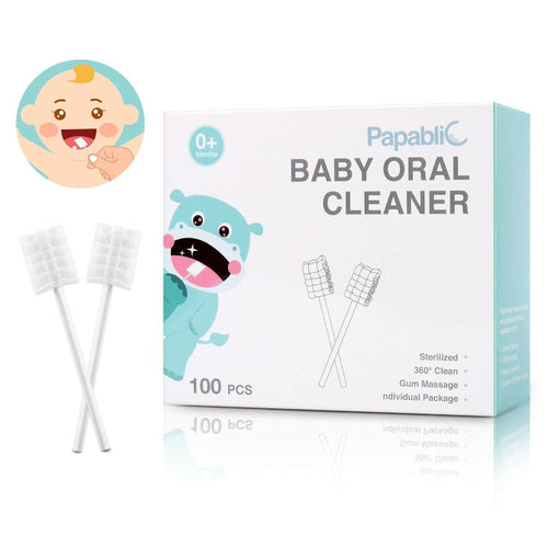 Home [100Pack] Baby Tongue Cleaner