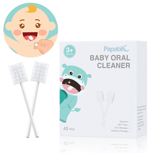 Home [40Pack] Baby Tongue Cleaner
