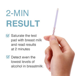 Papablic Safe Breastmilk Alcohol 24 Test Strips - Papablic INC.