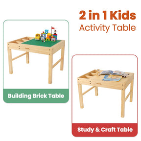 2 in 1 Kids' Activity Table