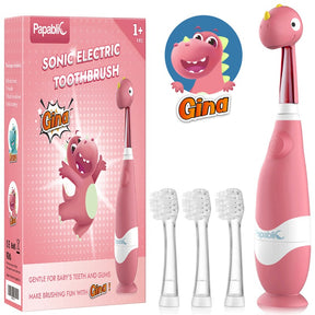 Papablic Toddler Sonic Electric Toothbrush